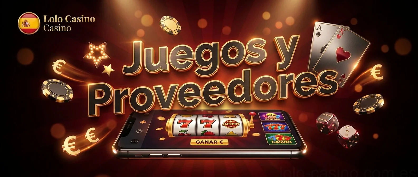 Juegos y Proveedores